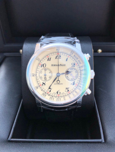 Audemars Piguet Jules Audemars Classic Chronograph 18K White Gold