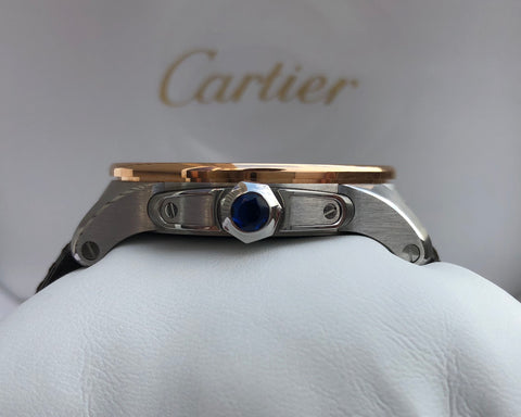 Cartier Calibre De Cartier W7100051 Steel & Rose Gold